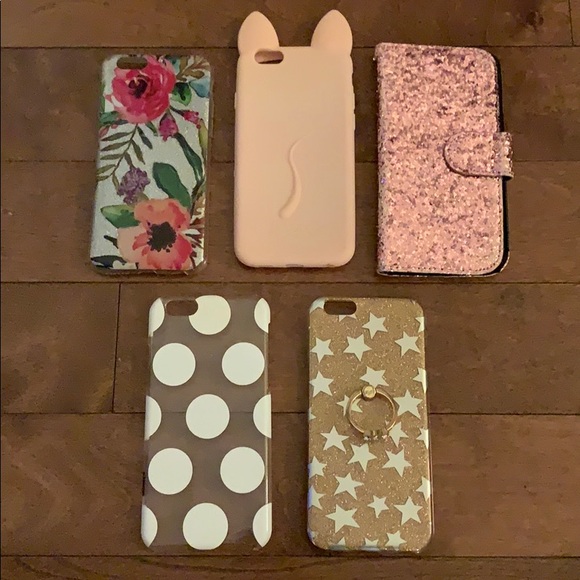 Accessories - Lot of 5 IPhone 6/6S cases